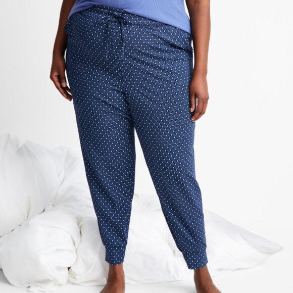 Macy's State of Day Women's Jogger Pajama Pants Diamond Geo NWT - Picture 3 of 4